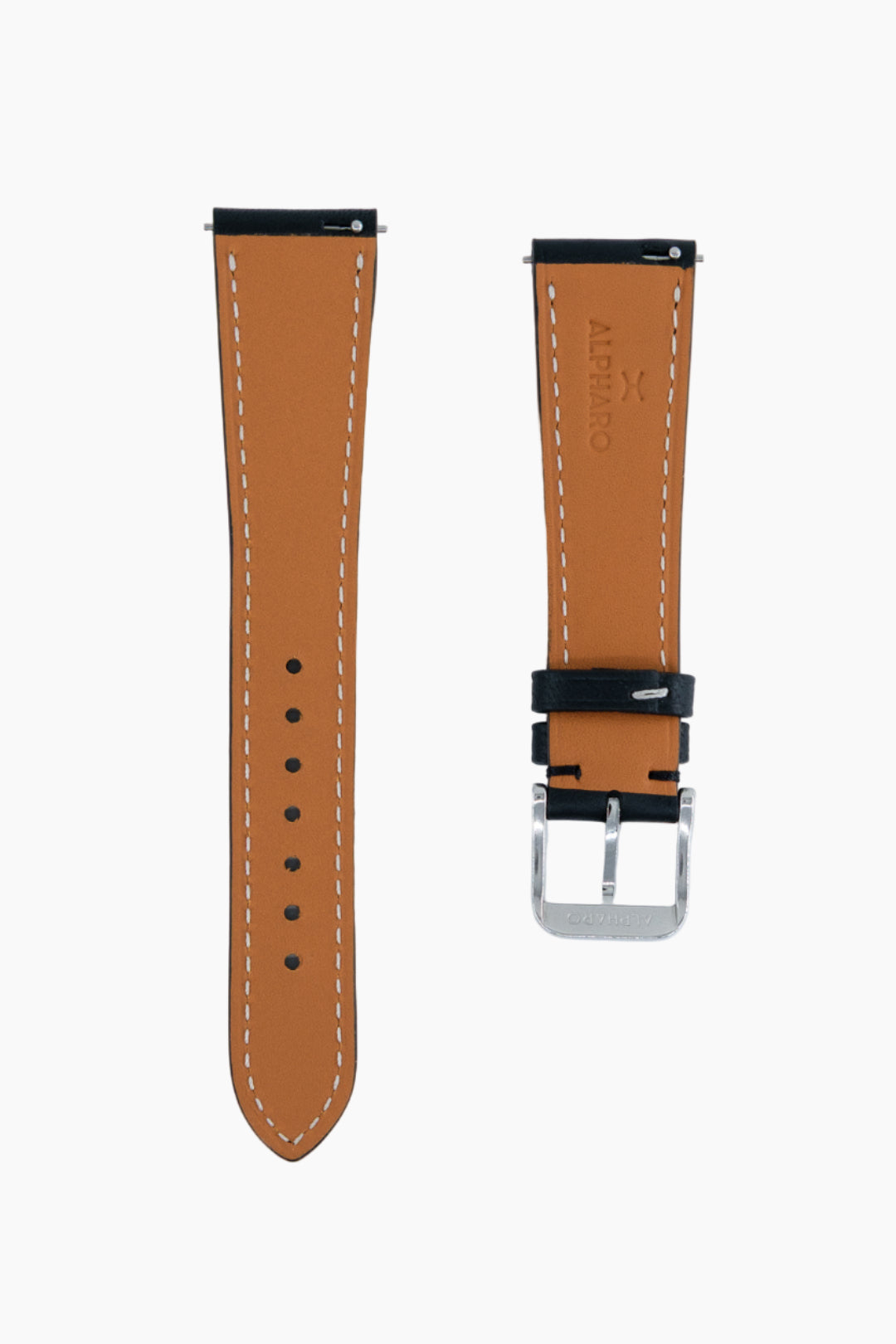 Black Buttero Leather Strap - Preorder (Shipping March 2026)