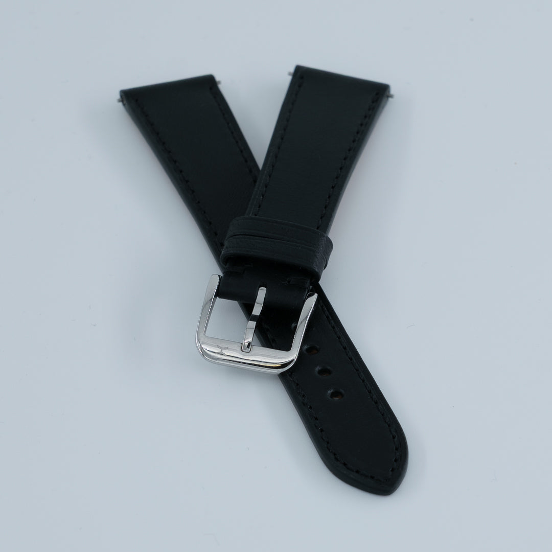 Black Buttero Leather Strap - Preorder (Shipping March 2026)