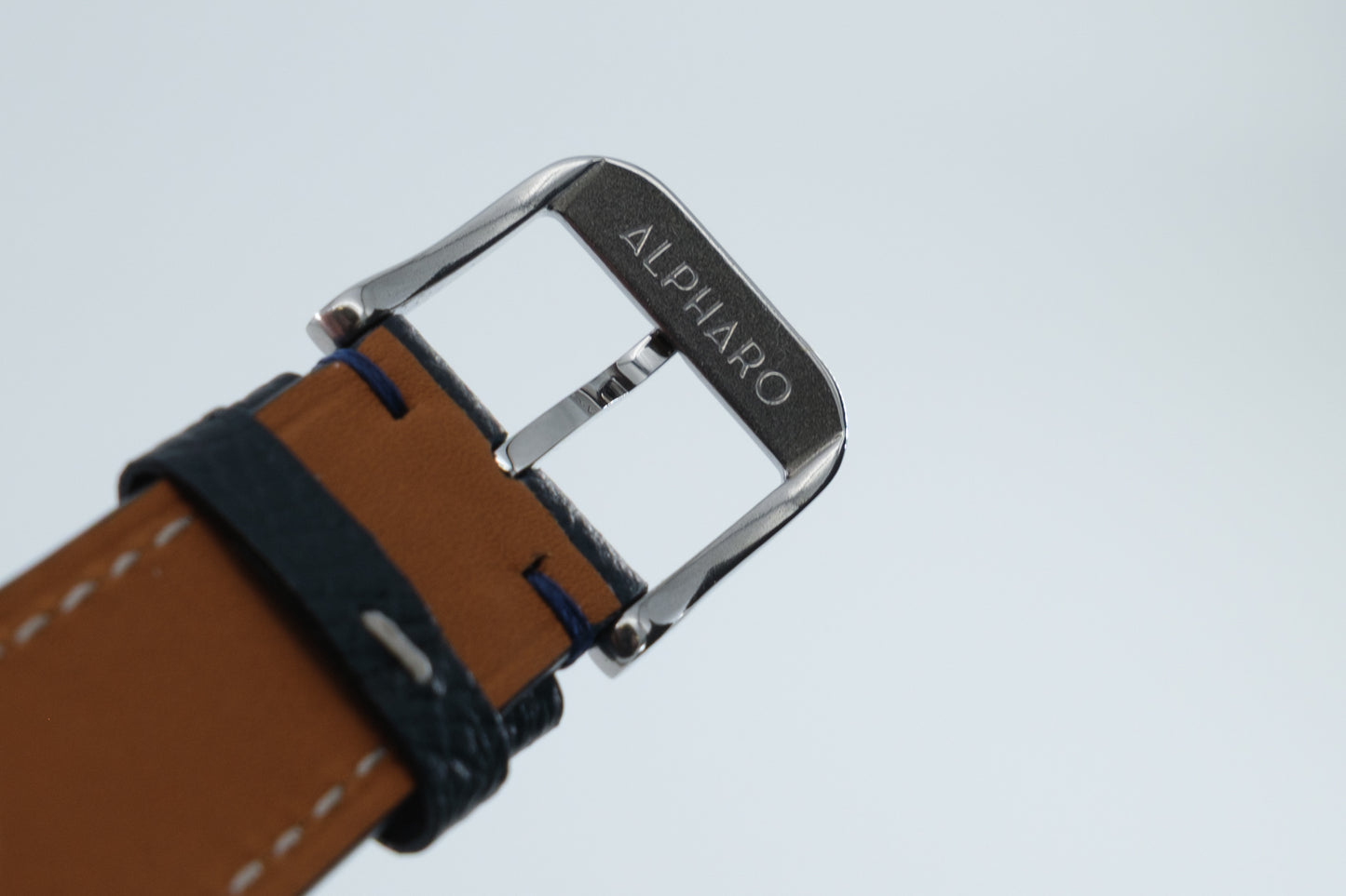 Navy Epsom Leather Strap - Preorder (Shipping March 2026)